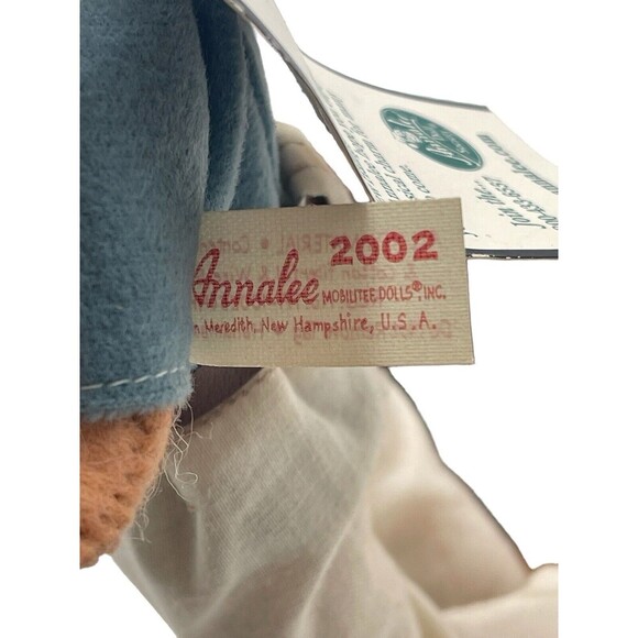 Vintage Annalee Golfer Boy Dog 2002 With Tags 10” Figure RARE - Picture 4 of 16